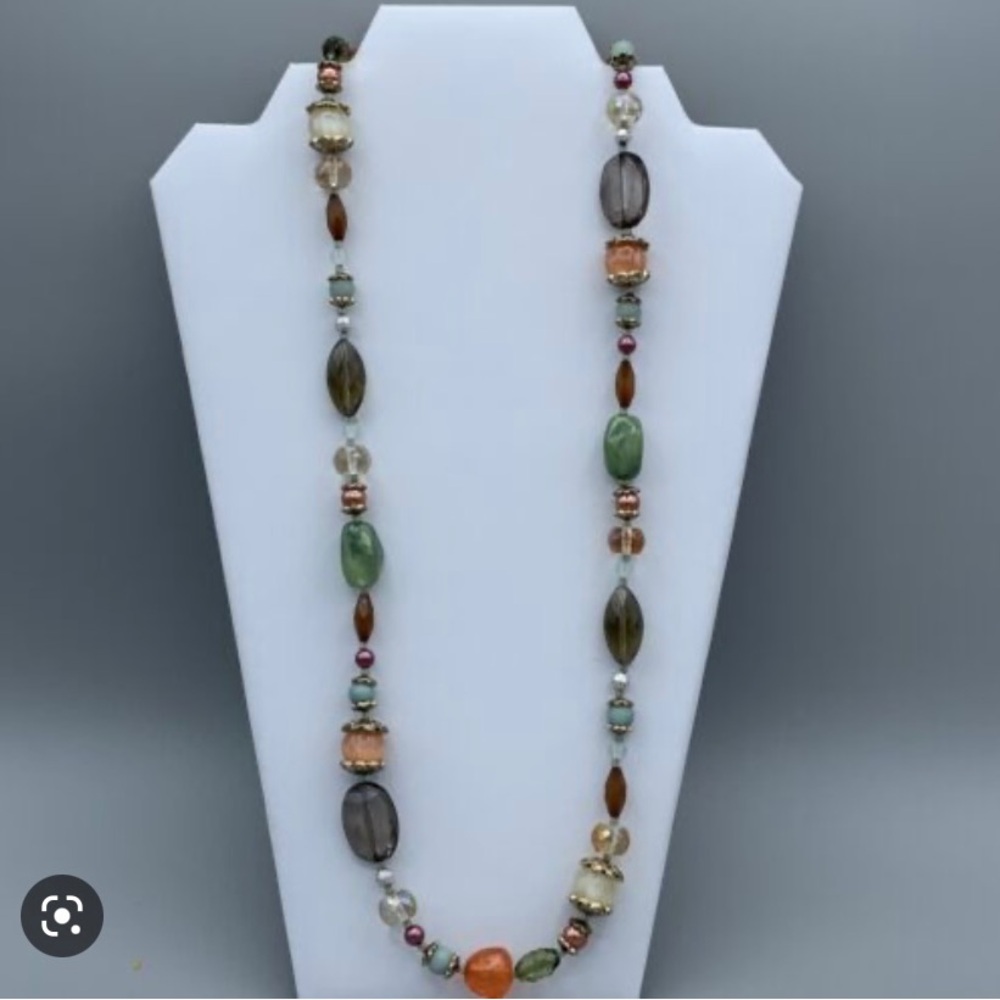 Premier Designs Multicolor Beaded Necklace